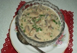 Грибной соус со сметаной - пошаговый рецепт с фото на Повар.ру